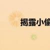 揭露小偷的各种惯用手法你知道吗