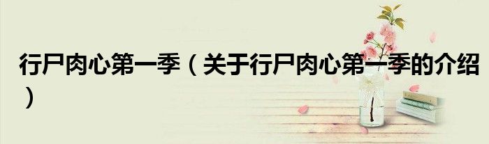 行尸肉心第一季（关于行尸肉心第一季的介绍）