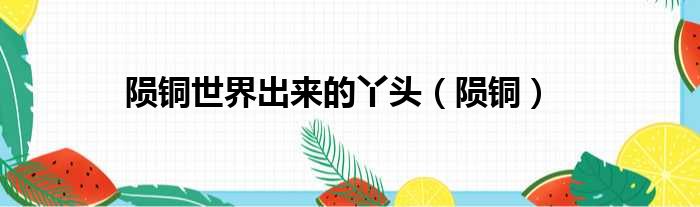 陨铜世界出来的丫头（陨铜）