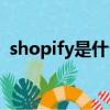 shopify是什么意思（shopify是什么平台）