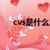 cvs是什么意思中文（cvs是什么意思）