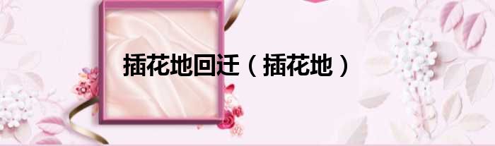 插花地回迁（插花地）