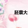 胚囊大小与孕周对照表（胚囊）