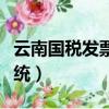 云南国税发票查询官网（云南国税网上开票系统）