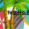 hr是什么职位的简称（hr是什么职位）