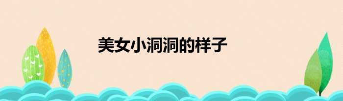 美女小洞洞的样子