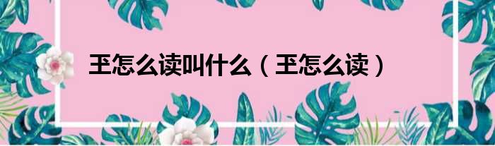 玊怎么读叫什么（玊怎么读）