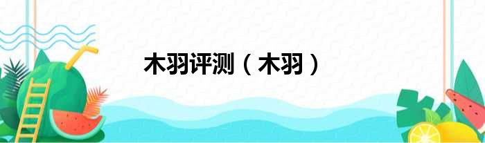木羽评测（木羽）