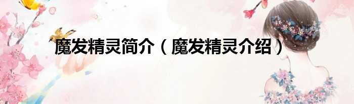 魔发精灵简介（魔发精灵介绍）