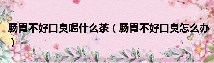 肠胃不好口臭喝什么茶（肠胃不好口臭怎么办）