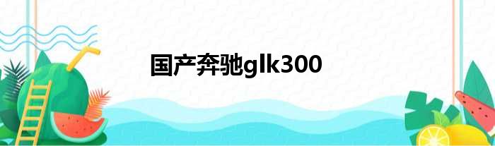 国产奔驰glk300