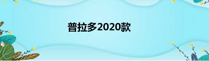 普拉多2020款