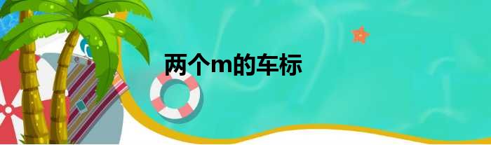 两个m的车标