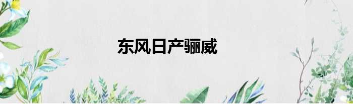 东风日产骊威