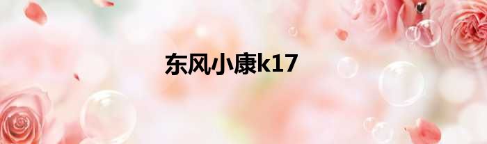 东风小康k17