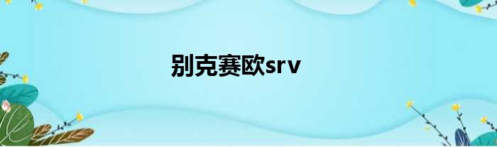 别克赛欧srv