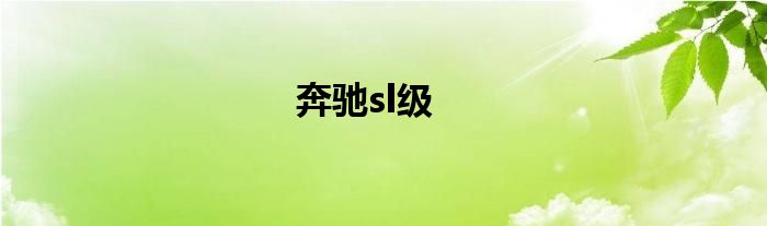 奔驰sl级