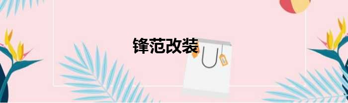 锋范改装