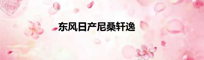 东风日产尼桑轩逸