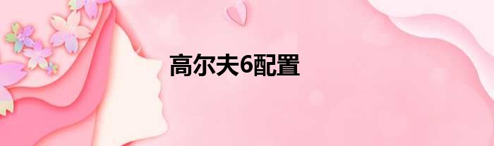 高尔夫6配置