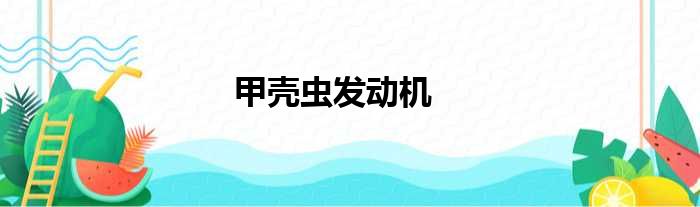 甲壳虫发动机