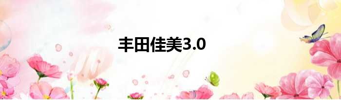 丰田佳美3.0