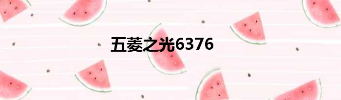 五菱之光6376