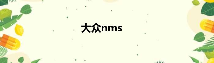 大众nms