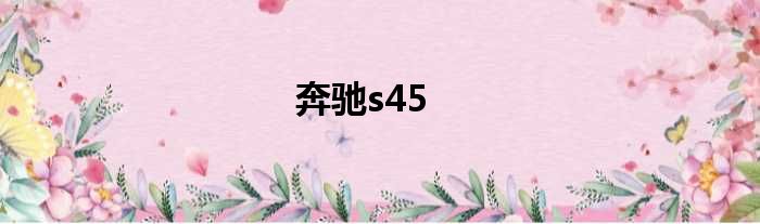 奔驰s45