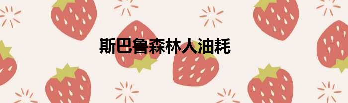 斯巴鲁森林人油耗