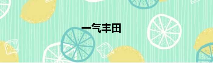 一气丰田
