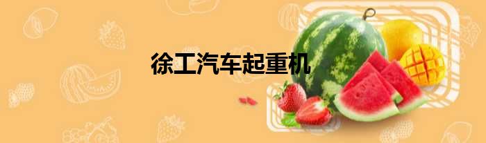 徐工汽车起重机