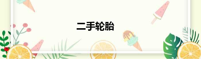 二手轮胎