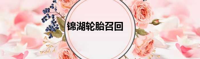 锦湖轮胎召回