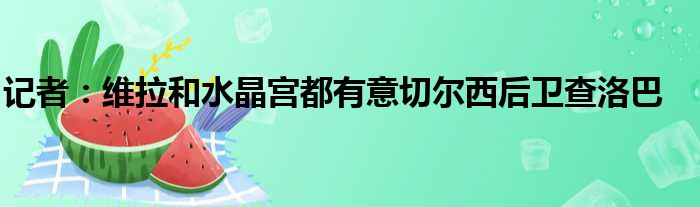 记者：维拉和水晶宫都有意切尔西后卫查洛巴