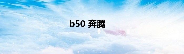 b50 奔腾