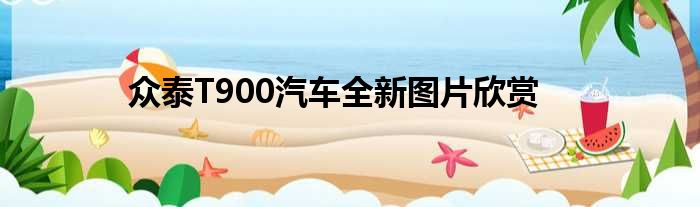 众泰T900汽车全新图片欣赏